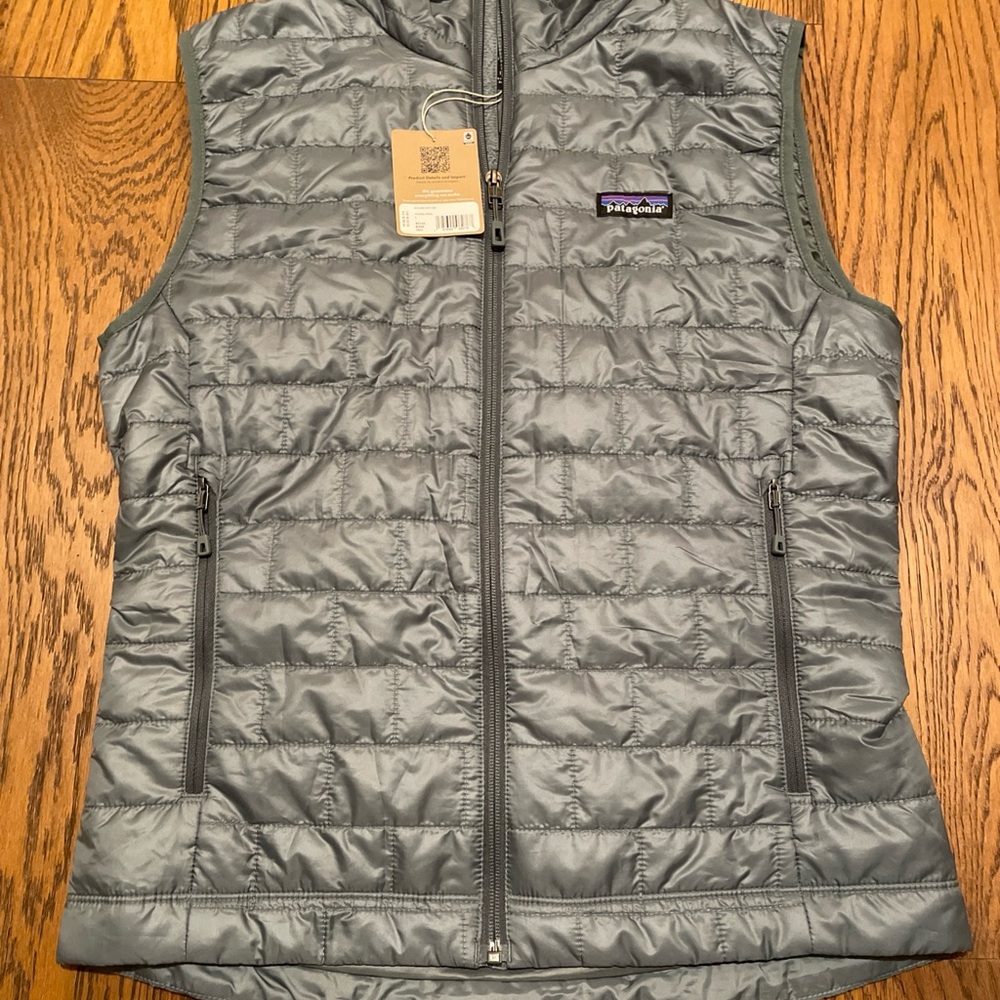 Patagonia Nano Puff Vest grey/green S